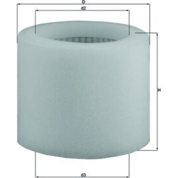 Knecht LX 123 Luftfilter Knecht LX 123 Luftfilter