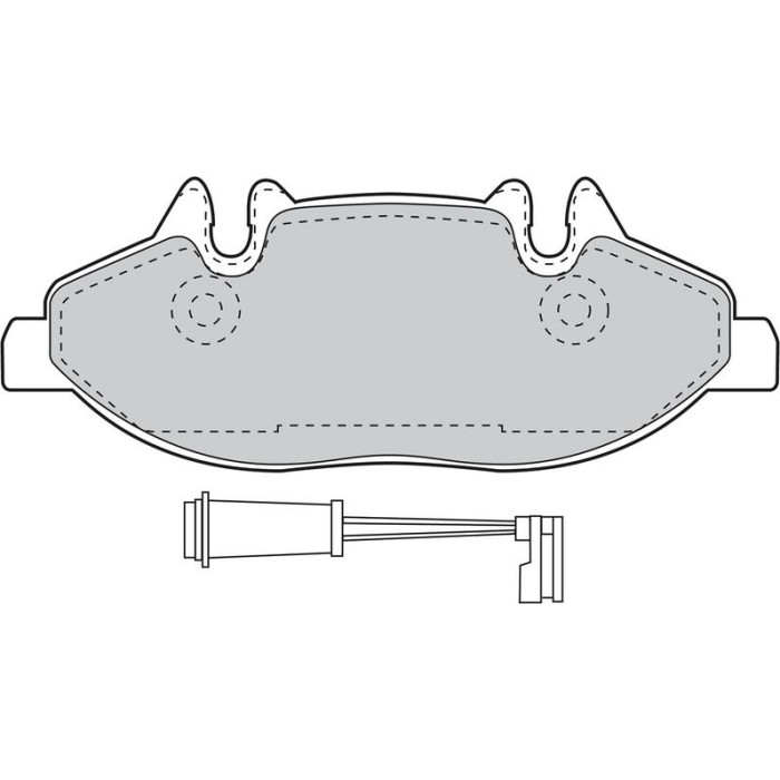 Valeo 598764 Bremsbelagsatz, Scheibenbremse Valeo 598764 Bremsbelagsatz, Scheibenbremse