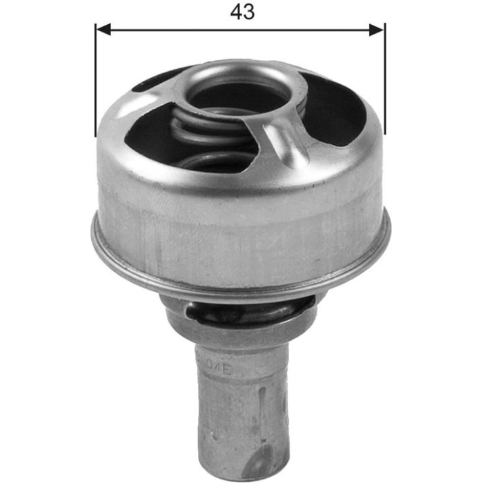 Thermostat, Kühlmittel TH36075 Thermostat, Kühlmittel TH36075