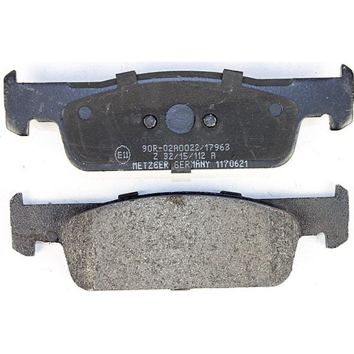 Metzger 1170621 Bremsbelagsatz, Scheibenbremse