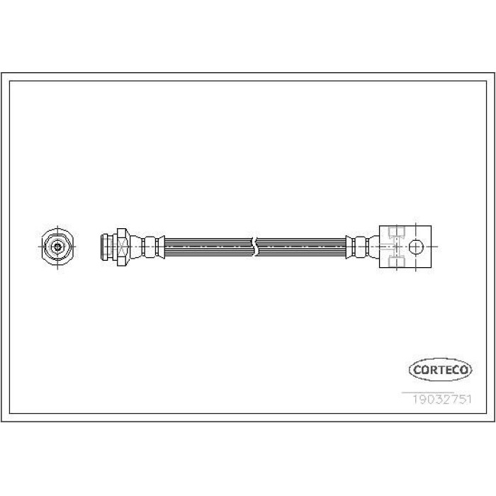 Corteco 19032751 Bremsschlauch