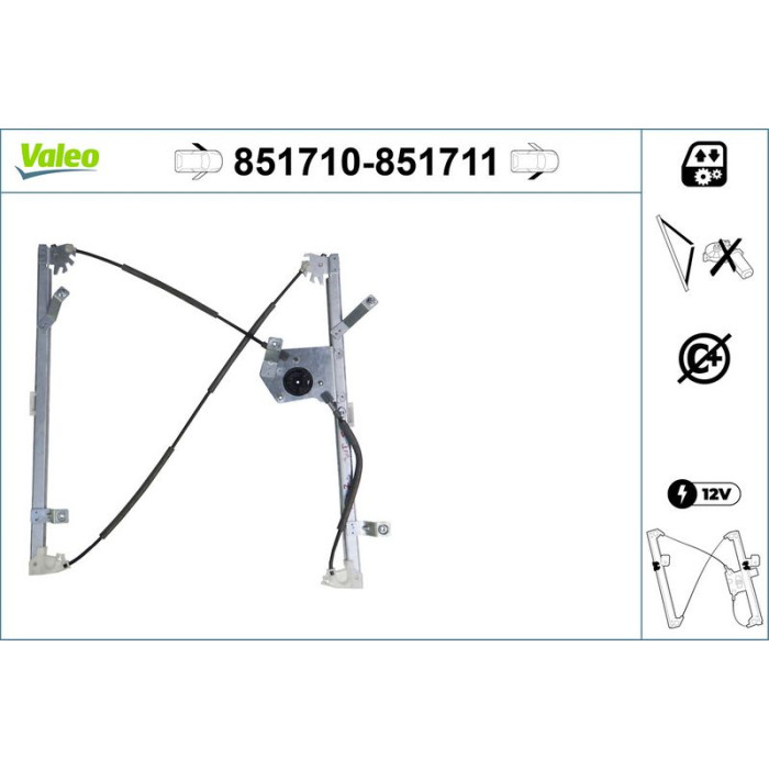 Valeo 851711 Fensterheber Valeo 851711 Fensterheber