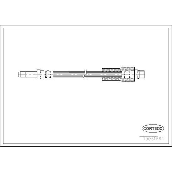 Corteco 19031664 Bremsschlauch