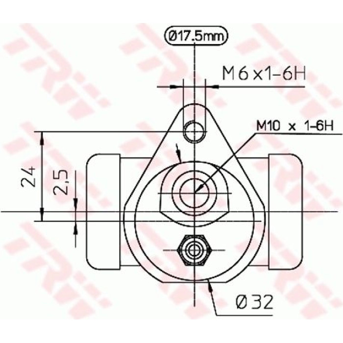 TRW BWC157 Radbremszylinder TRW BWC157 Radbremszylinder