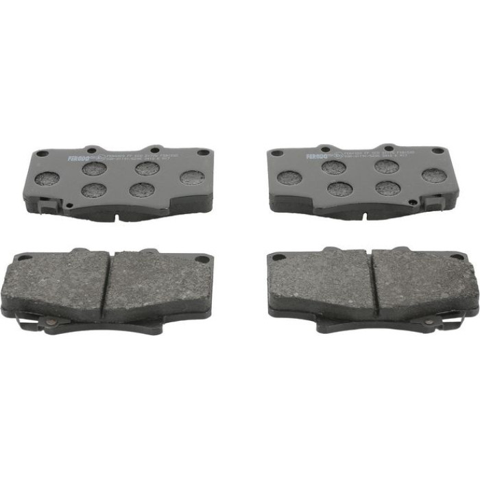 Ferodo FDB1502 Bremsbelagsatz, Scheibenbremse PREMIER ECO FRICTION