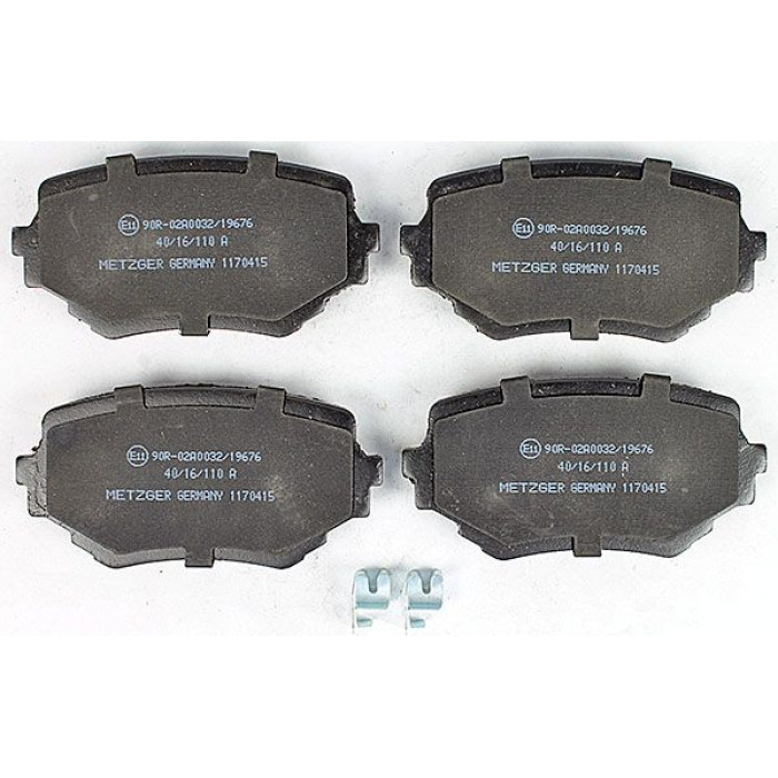 Metzger 1170415 Bremsbelagsatz, Scheibenbremse Metzger 1170415 Bremsbelagsatz, Scheibenbremse