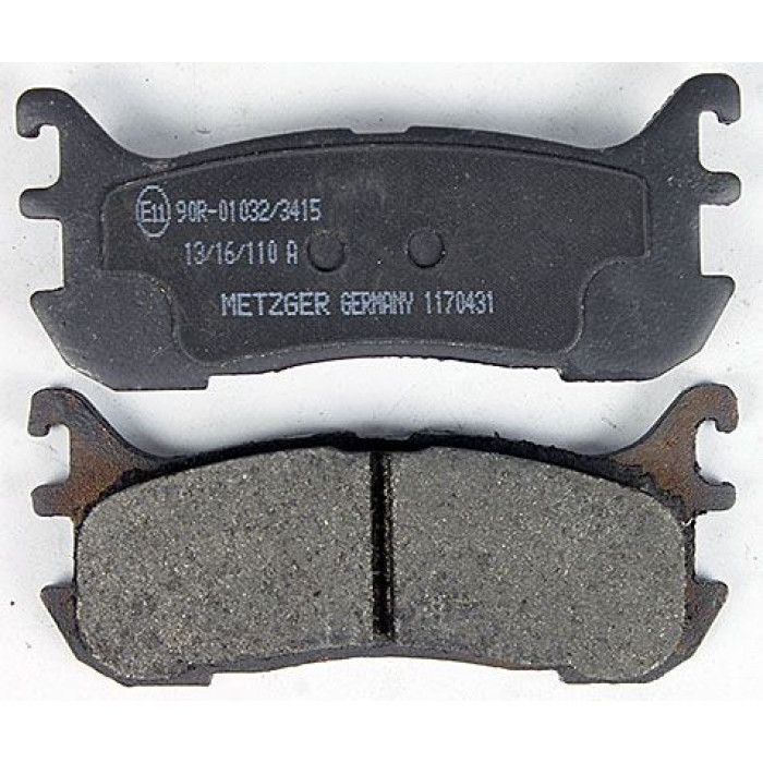 Metzger 1170431 Bremsbelagsatz, Scheibenbremse Metzger 1170431 Bremsbelagsatz, Scheibenbremse