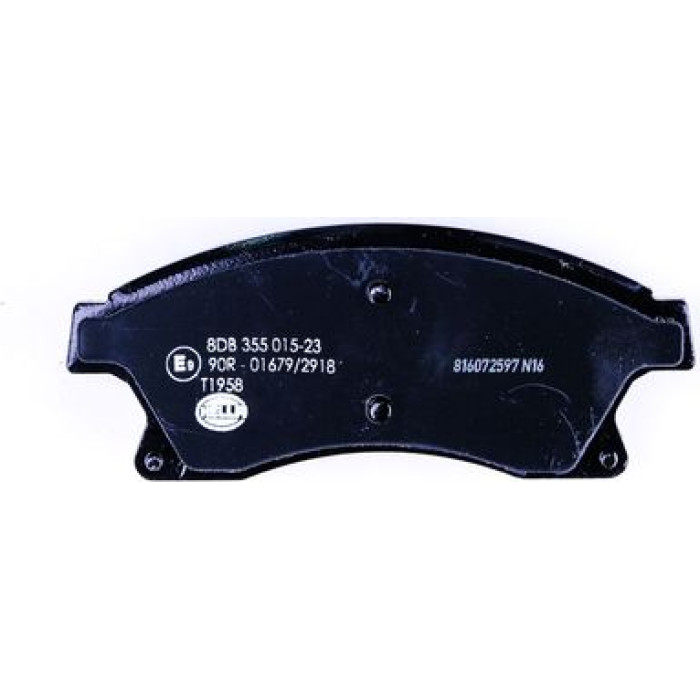 Hella 8DB 355 015-231 Bremsbelagsatz, Scheibenbremse Hella 8DB 355 015-231 Bremsbelagsatz, Scheibenbremse
