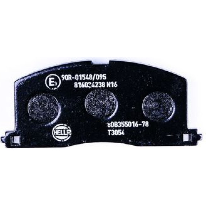 Hella 8DB 355 016-781 Bremsbelagsatz, Scheibenbremse Hella 8DB 355 016-781 Bremsbelagsatz, Scheibenbremse