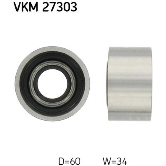 Umlenk-/Führungsrolle, Zahnriemen VKM 27303