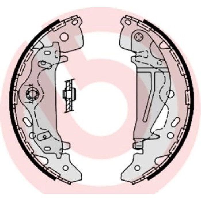 Brembo S 30 521 Bremsbackensatz ESSENTIAL LINE Brembo S 30 521 Bremsbackensatz ESSENTIAL LINE
