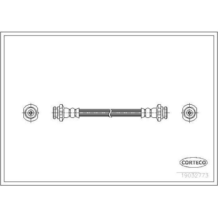 Corteco 19032773 Bremsschlauch