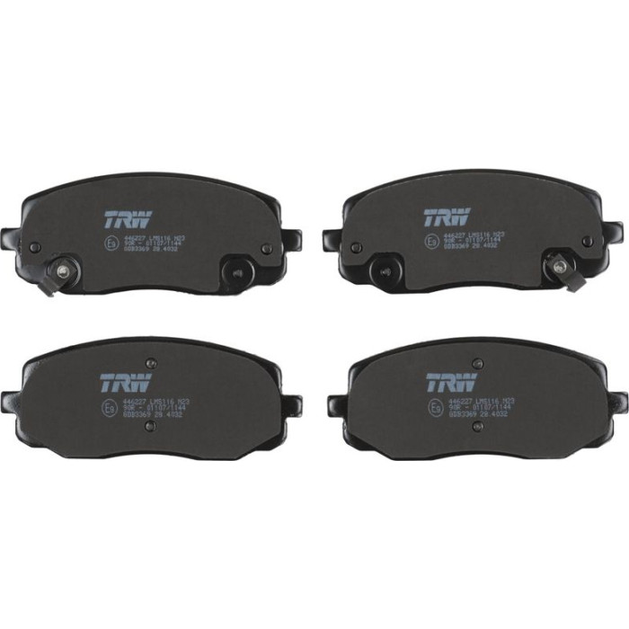 TRW GDB3369 Bremsbelagsatz, Scheibenbremse COTEC TRW GDB3369 Bremsbelagsatz, Scheibenbremse COTEC