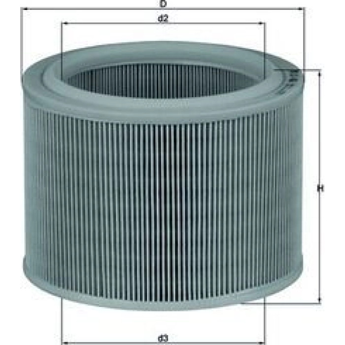 Knecht LX 486 Luftfilter Knecht LX 486 Luftfilter