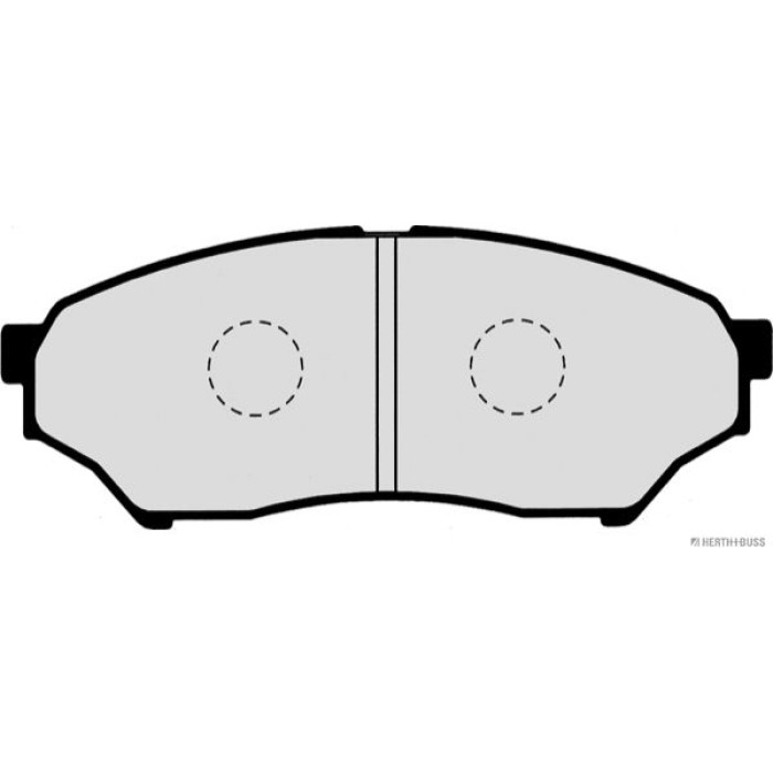 Herth+Buss Jakoparts J3605039 Bremsbelagsatz, Scheibenbremse