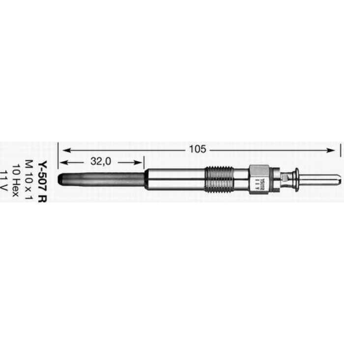 NGK 4600 Glühkerze
