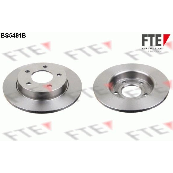 FTE 9082203 Bremsscheibe COATED RANGE