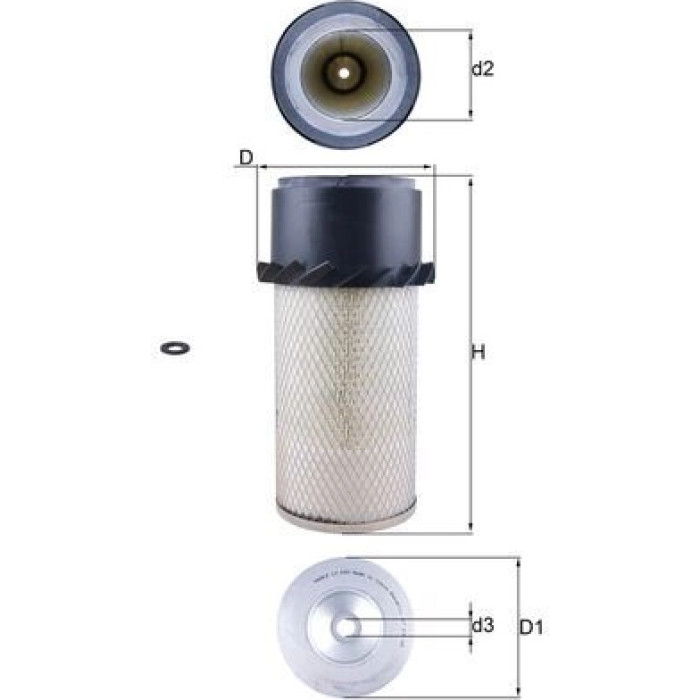 Knecht LX 649 Luftfilter Knecht LX 649 Luftfilter