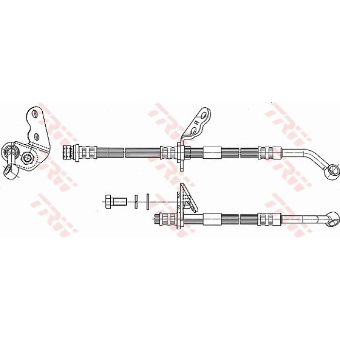 TRW PHD7085 Bremsschlauch