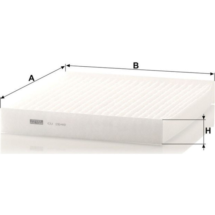 MANN-FILTER CU 2648 Innenraumfilter, Partikelfilter