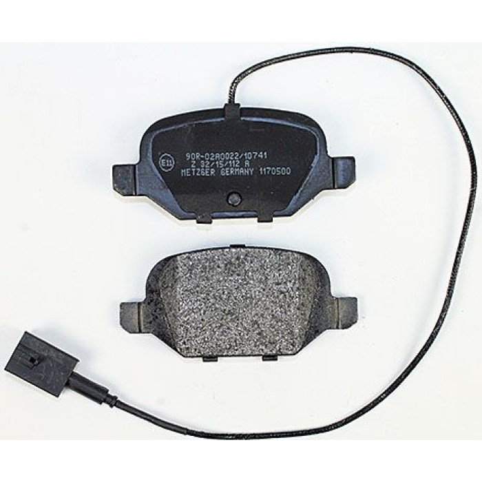Metzger 1170500 Bremsbelagsatz, Scheibenbremse