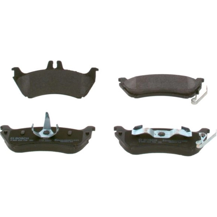 BOSCH 0 986 424 708 Bremsbelagsatz, Scheibenbremse