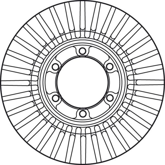 TRW DF6007 Bremsscheibe