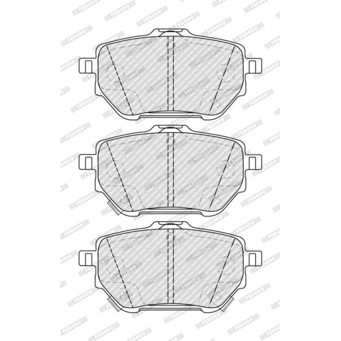 Ferodo FDB5316 Bremsbelagsatz, Scheibenbremse PREMIER ECO FRICTION Ferodo FDB5316 Bremsbelagsatz, Scheibenbremse PREMIER ECO FRICTION