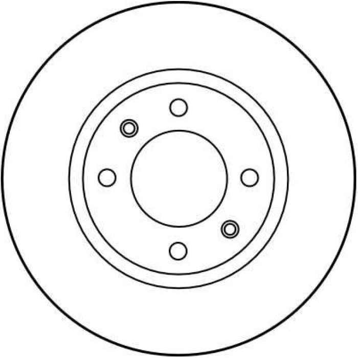 TRW DF1216 Bremsscheibe