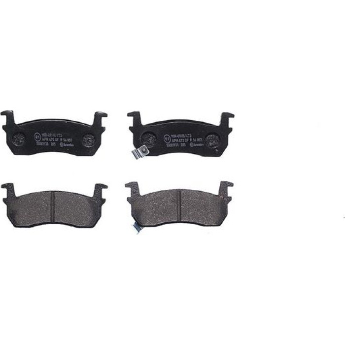 Brembo P 56 057 Bremsbelagsatz, Scheibenbremse PRIME LINE