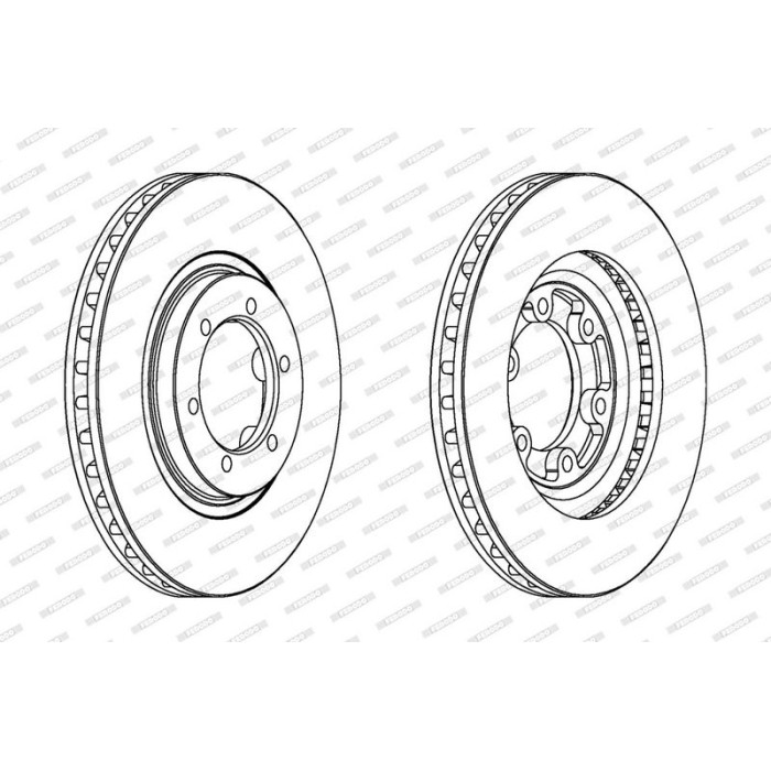 Ferodo DDF1269 Bremsscheibe PREMIER Ferodo DDF1269 Bremsscheibe PREMIER