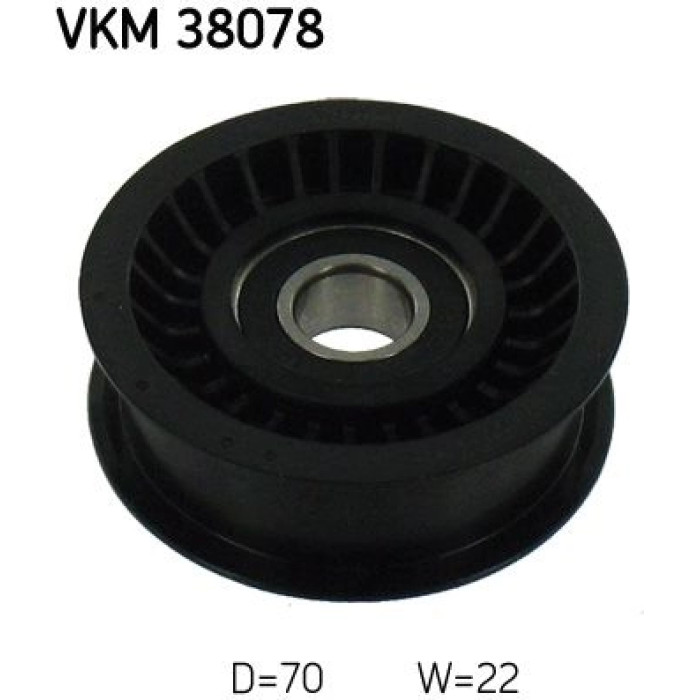 SKF VKM 38078 Umlenkrolle/Führungsrolle, Keilrippenriemen SKF VKM 38078 Umlenkrolle/Führungsrolle, Keilrippenriemen