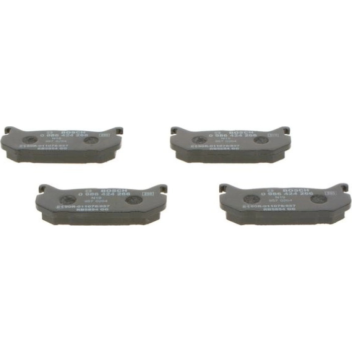 BOSCH 0 986 424 266 Bremsbelagsatz, Scheibenbremse