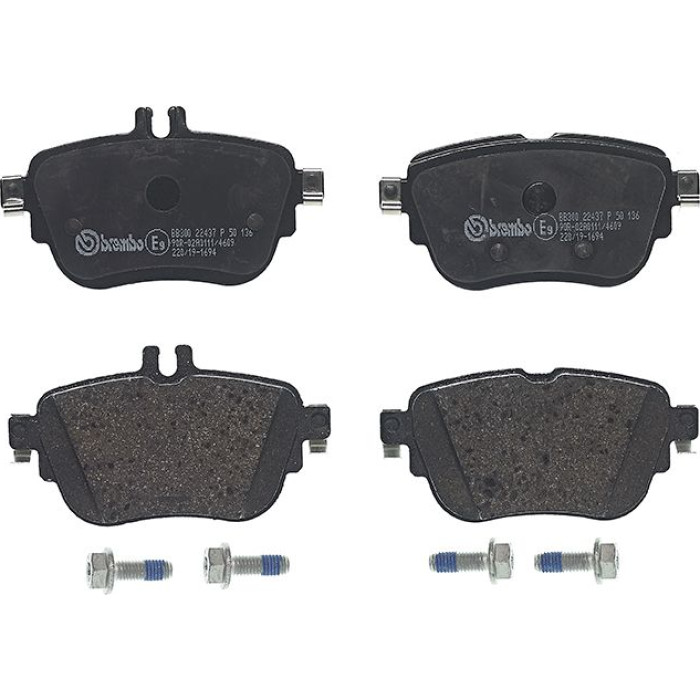 Brembo P 50 136 Bremsbelagsatz, Scheibenbremse PRIME LINE Brembo P 50 136 Bremsbelagsatz, Scheibenbremse PRIME LINE