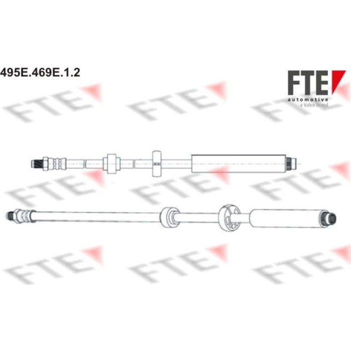 FTE 9240708 Bremsschlauch FTE 9240708 Bremsschlauch