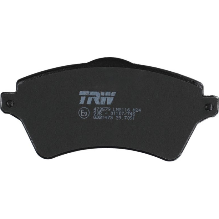TRW GDB1473 Bremsbelagsatz, Scheibenbremse COTEC TRW GDB1473 Bremsbelagsatz, Scheibenbremse COTEC