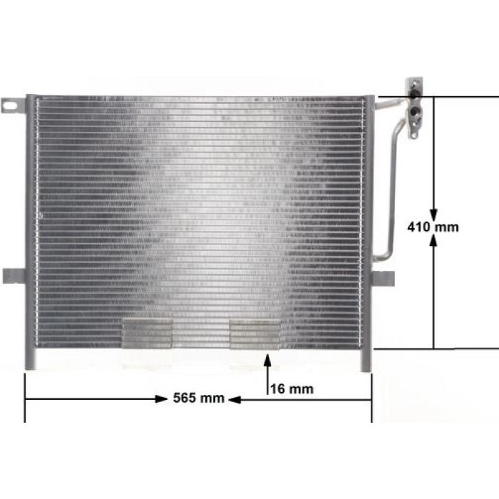 Mahle AC 502 001S Kondensator, Klimaanlage BEHR Mahle AC 502 001S Kondensator, Klimaanlage BEHR