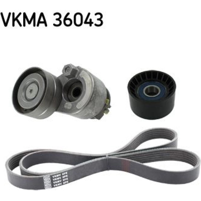 Keilrippenriemensatz VKMA 36043 Keilrippenriemensatz VKMA 36043