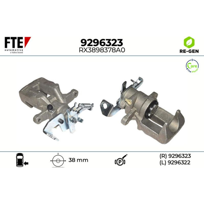 FTE 9296323 Bremssattel