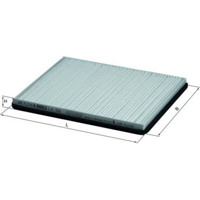 Knecht LA 130 Filter, Innenraumluft Knecht LA 130 Filter, Innenraumluft
