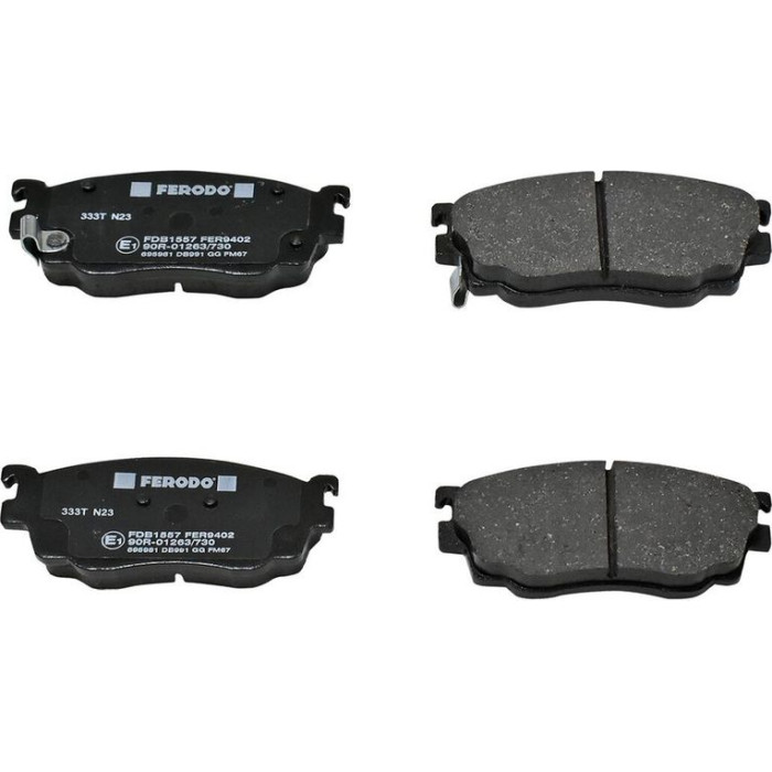Ferodo FDB1557 Bremsbelagsatz, Scheibenbremse PREMIER ECO FRICTION Ferodo FDB1557 Bremsbelagsatz, Scheibenbremse PREMIER ECO FRICTION