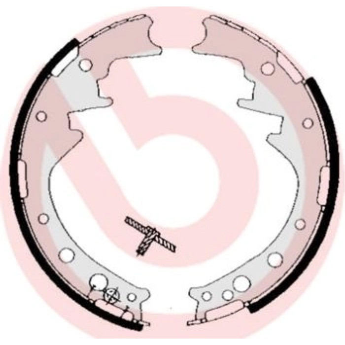 Brembo S 83 521 Bremsbackensatz ESSENTIAL LINE Brembo S 83 521 Bremsbackensatz ESSENTIAL LINE