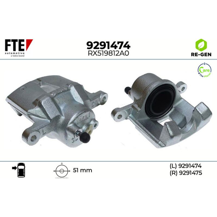 FTE 9291474 Bremssattel FTE 9291474 Bremssattel