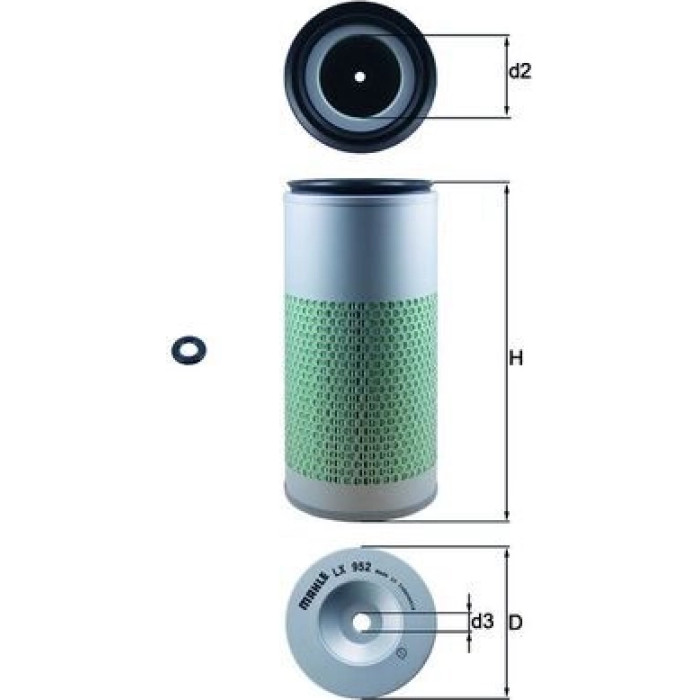 Knecht LX 952 Luftfilter Knecht LX 952 Luftfilter