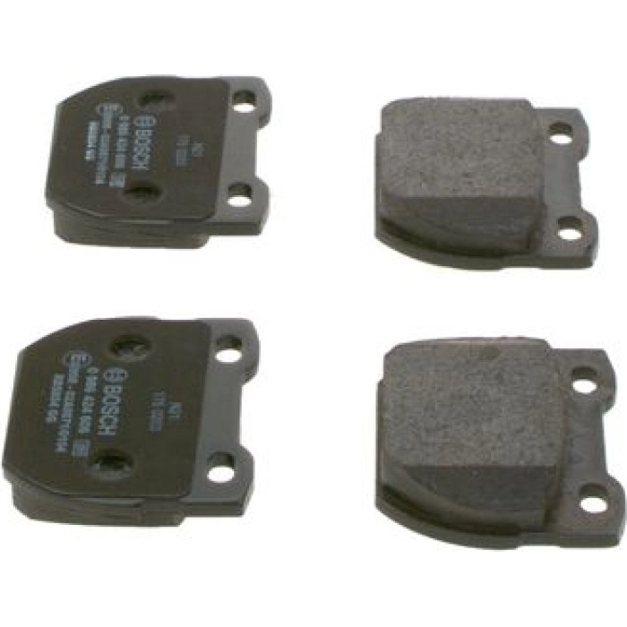 BOSCH 0 986 424 606 Bremsbelagsatz, Scheibenbremse BOSCH 0 986 424 606 Bremsbelagsatz, Scheibenbremse