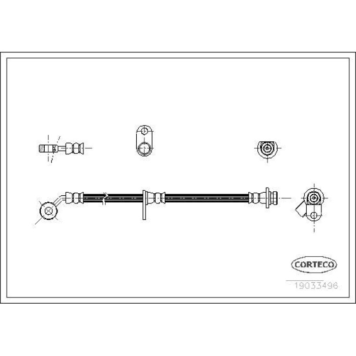 Corteco 19033496 Bremsschlauch