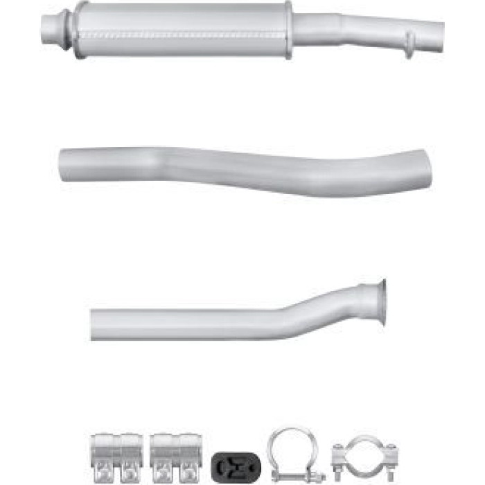 Hella 8LC 366 025-011 Mittelschalldämpfer Easy2Fit – PARTNERED with Faurecia Hella 8LC 366 025-011 Mittelschalldämpfer Easy2Fit – PARTNERED with Faurecia