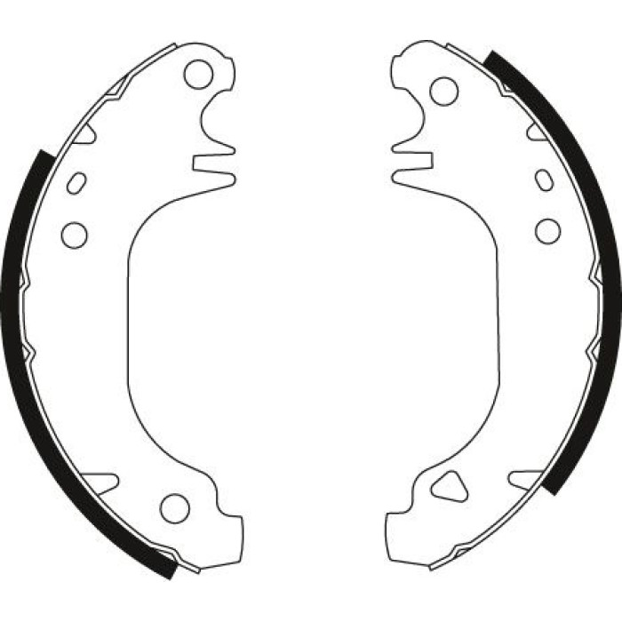 TRW GS8532 Bremsbackensatz TRW GS8532 Bremsbackensatz