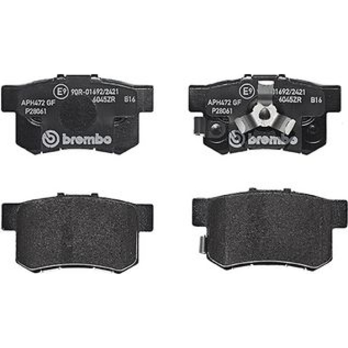 Brembo P 28 061 Bremsbelagsatz, Scheibenbremse PRIME LINE Brembo P 28 061 Bremsbelagsatz, Scheibenbremse PRIME LINE