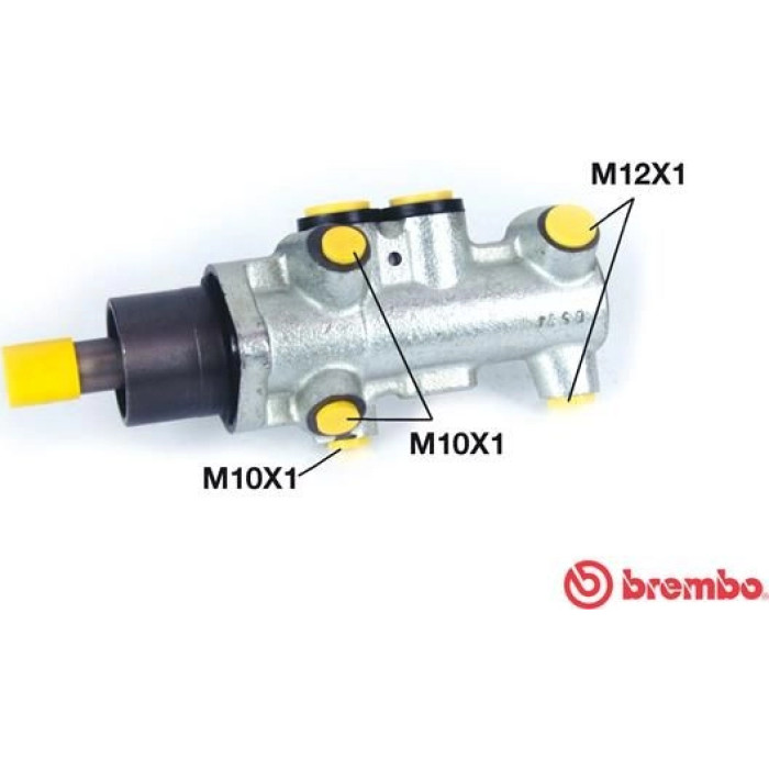 Brembo M 68 009 Hauptbremszylinder ESSENTIAL LINE Brembo M 68 009 Hauptbremszylinder ESSENTIAL LINE